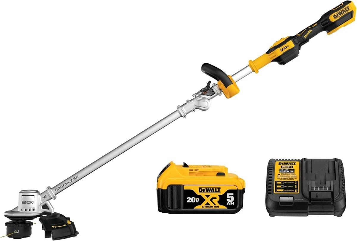 Dewalt 20V Max String Trimmer Kit 5Ah product image