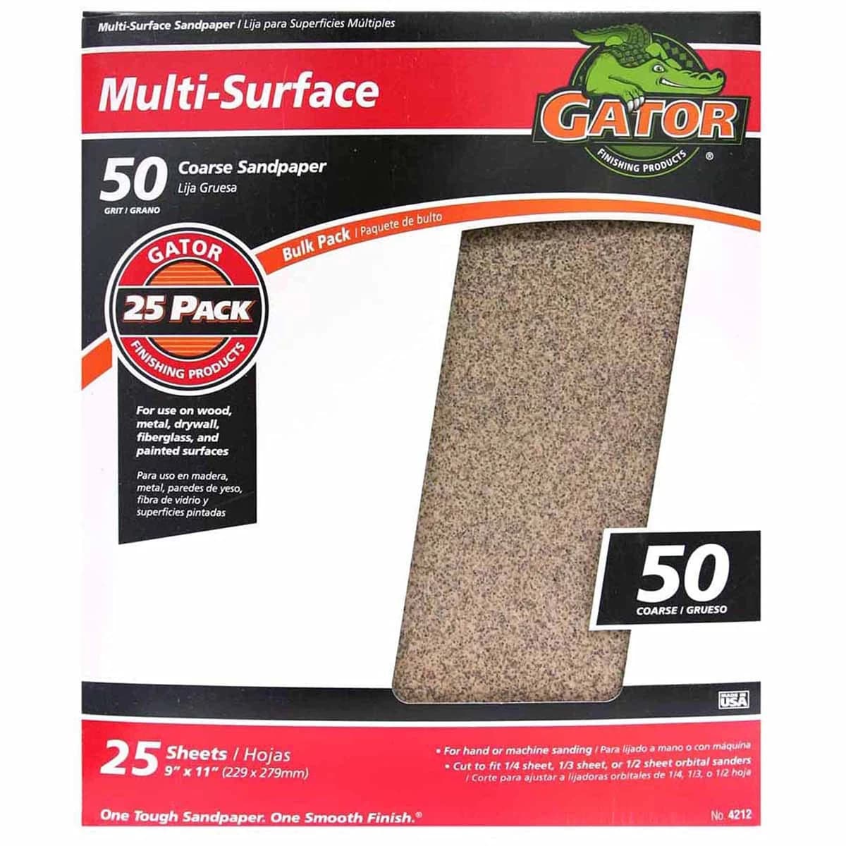 Aligator Sand Paper 9x11 A/O Bulk #50 product image