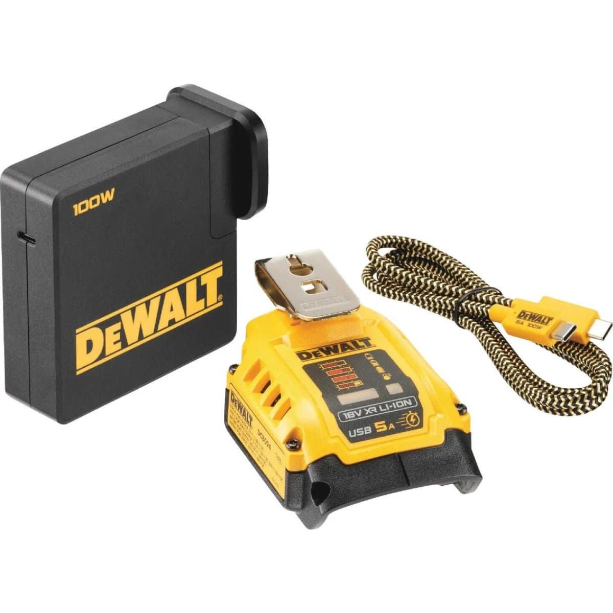 Dewalt 20V MAX/FLEXVOLT Lithium-Ion USB Power Source and Charging Kit product image