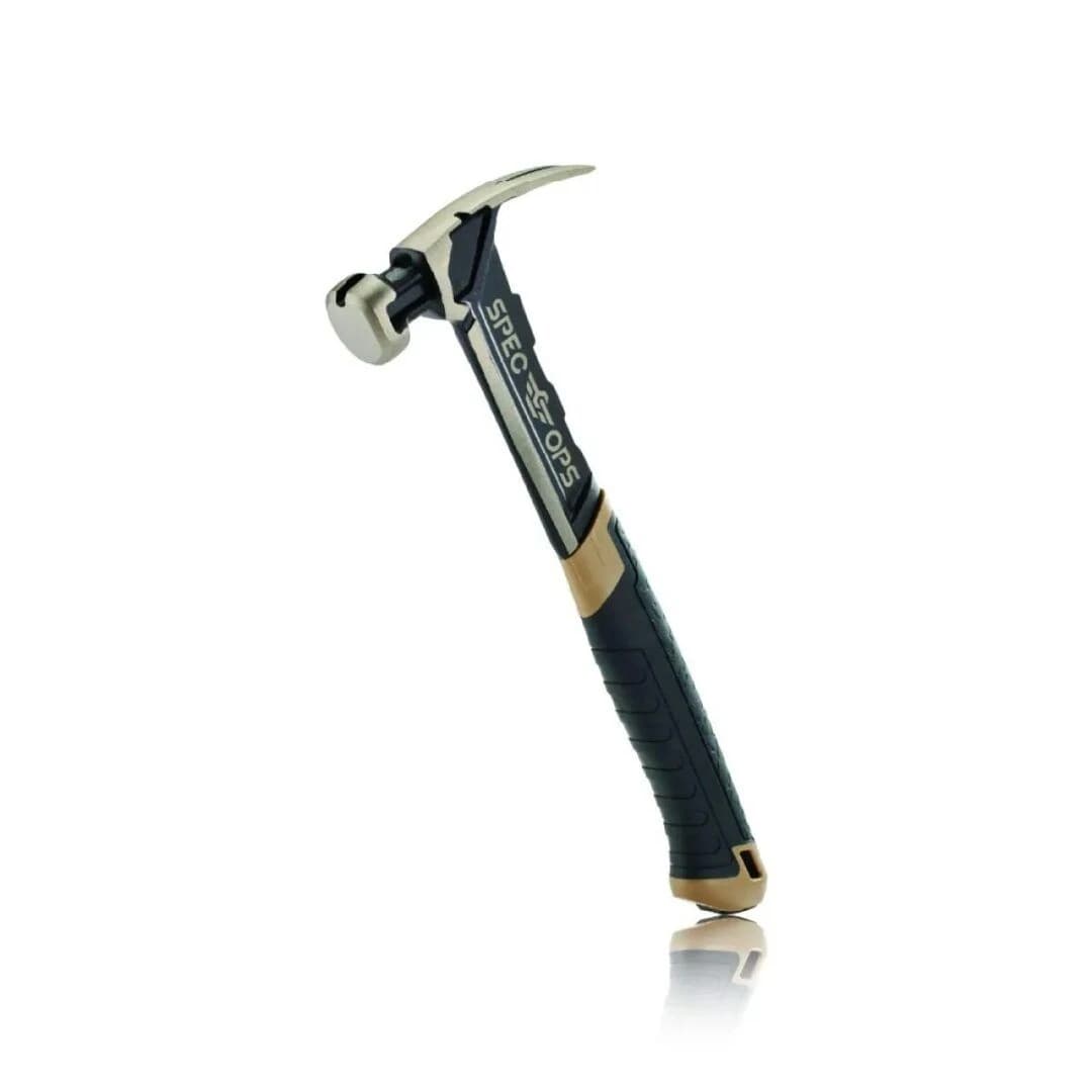 Spec Ops 16oz Smooth Face Nailing Rip Claw Hammer Steel Handle product image