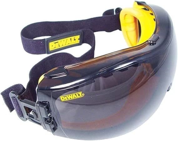 Dewalt Concealer Tinted Anti-Fog Dual Mold Safety Goggles, Dark Lens product image