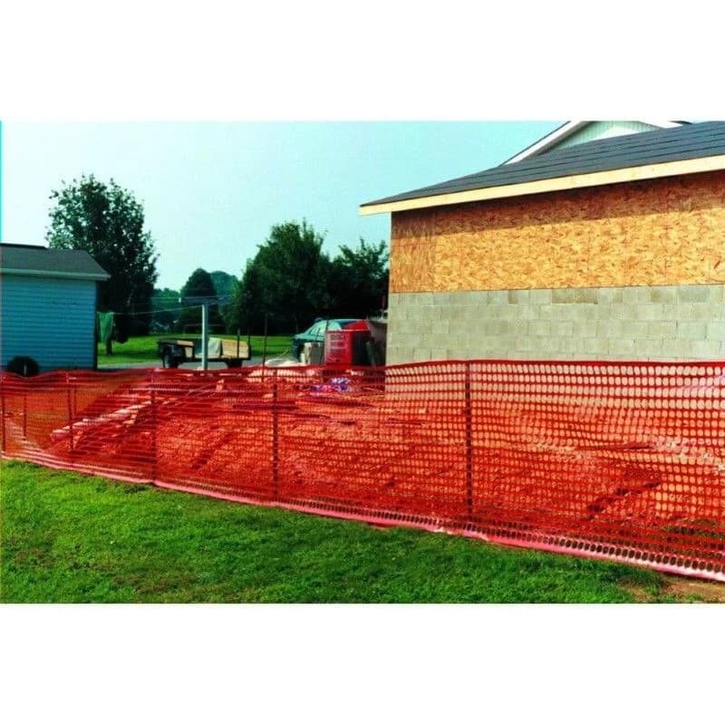 Ind Guard 4' x 100' Barrier Fence Orange Reg - Light/Duty product image