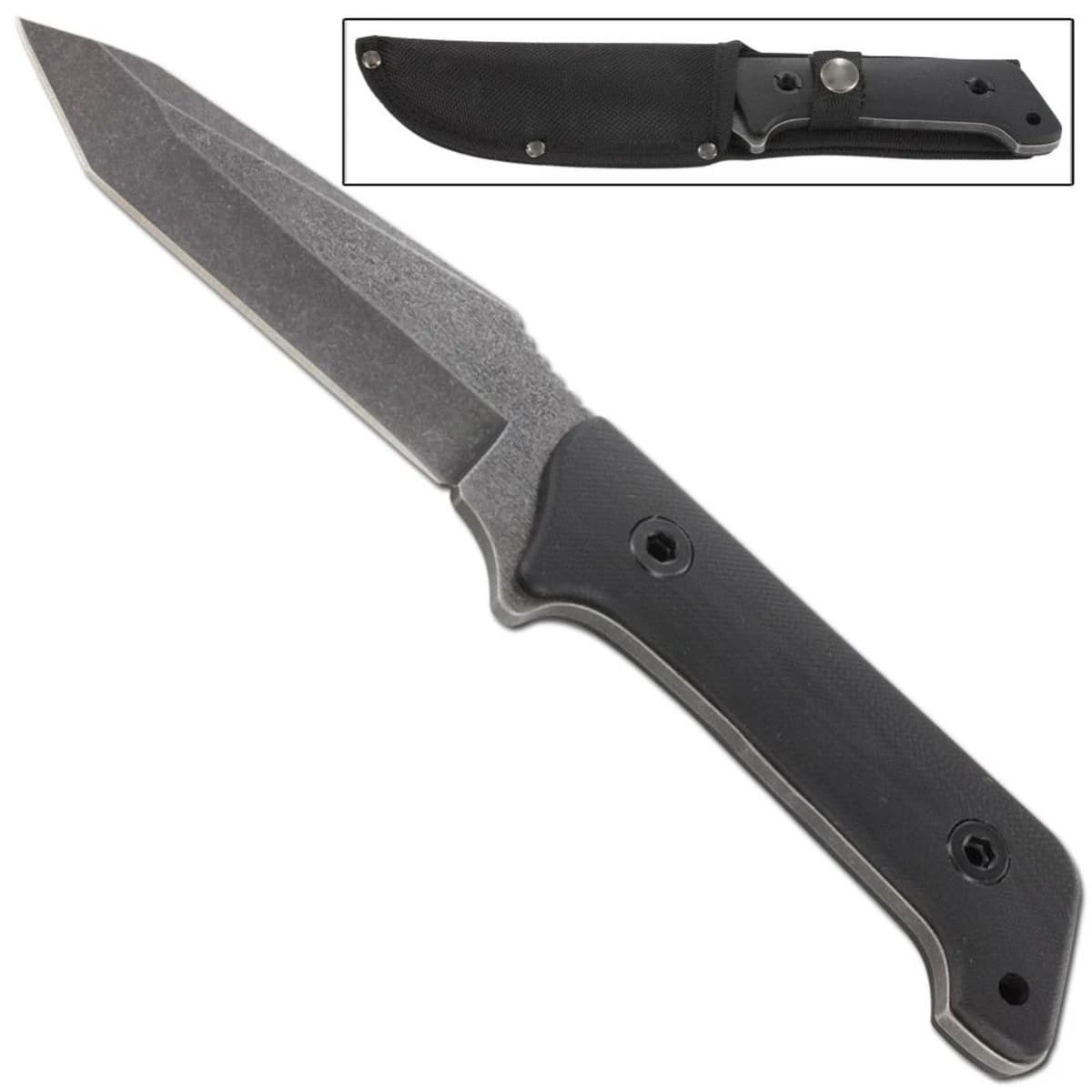 Dark Huntsman Tanto Fixed Blade Outdoor Knife product image