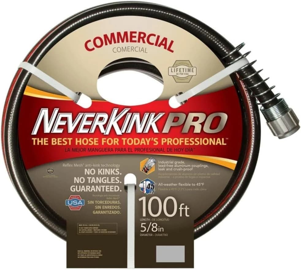 Neverkink Pro Commercial Duty Hose 5/8" x 100' product image