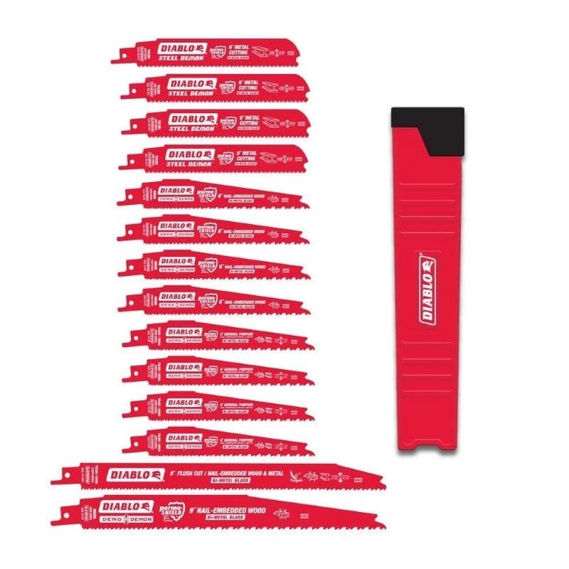 Freud Diablo Sawzall Blade 14pc Steel & Demolition Set product image