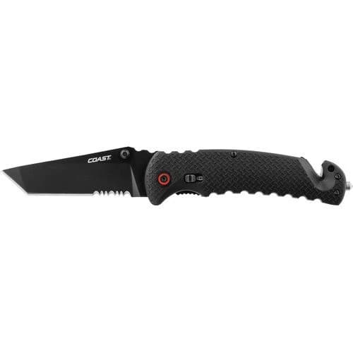 Coast RX395 Max-Lock Folding Knife with Belt Cutter & Window Breaker product image