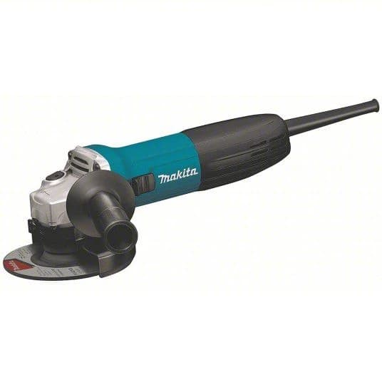 MAKITA-Grinder - Angle 4 1/2" with Flap Disc 80G & Diamond Segmented Blade product image
