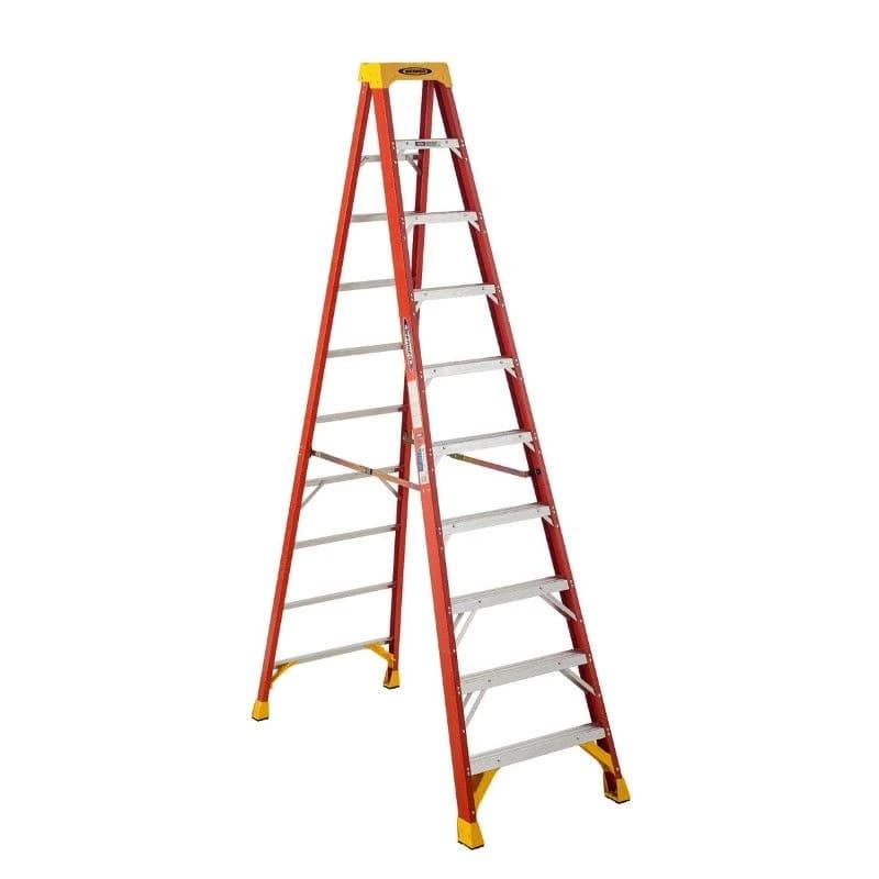 Werner Step Fiberglass Ladder Type 1 10' 300lbs. product image