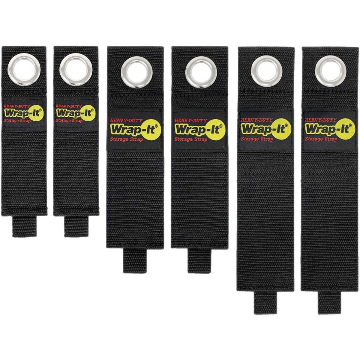Wrap-It Storage 10"/13/17" Heavy-Duty Straps (6-Pack) product image