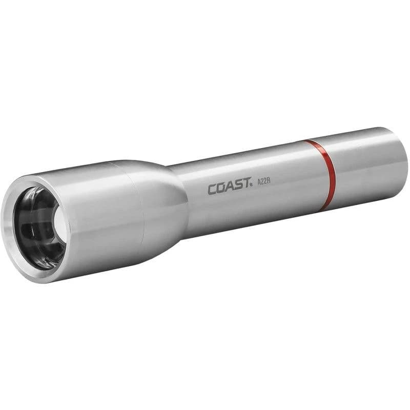 Coast A25R Stainless Steel Rechargeable Focusing Flashlight product image