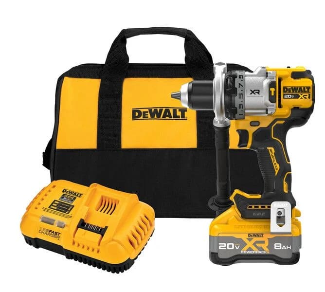 Dewalt 20V MAX* XR Brushless 1/2" 3-Speed Hammer Drill Kit product image