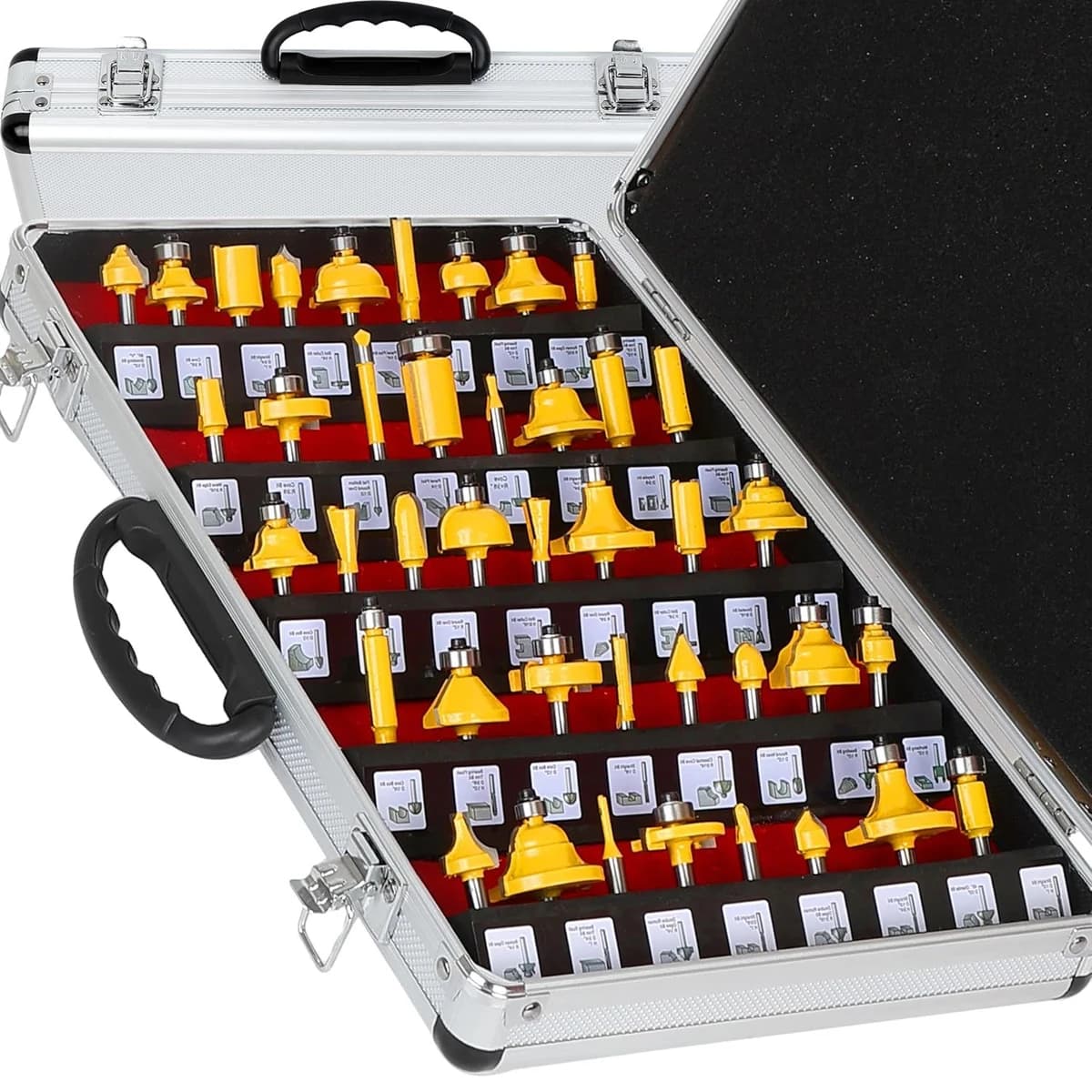 LEATBUY Router Bit Set 1/4" Shank 41pc product image