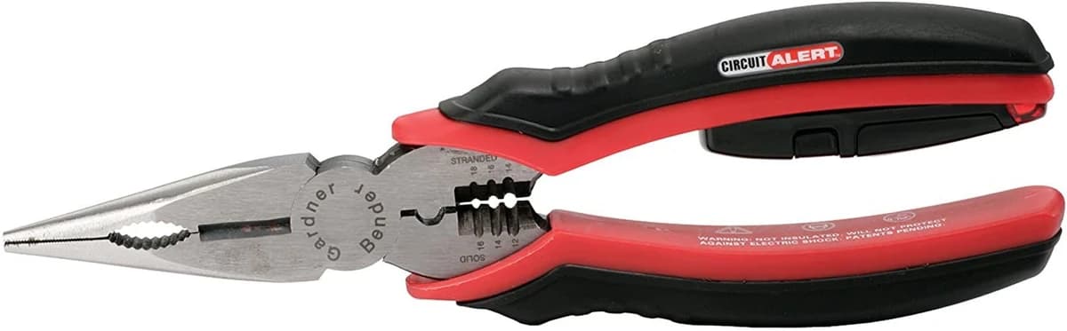 Circuit Alert Volt Sensing Long Nose Pliers 8" product image