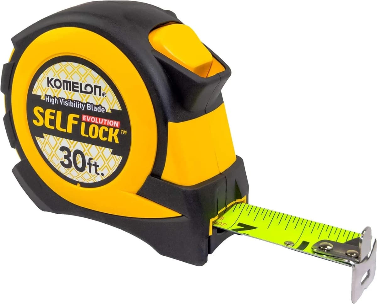 Komelon Evolution 30' x 1" Self-Lock Measuring Tape product image