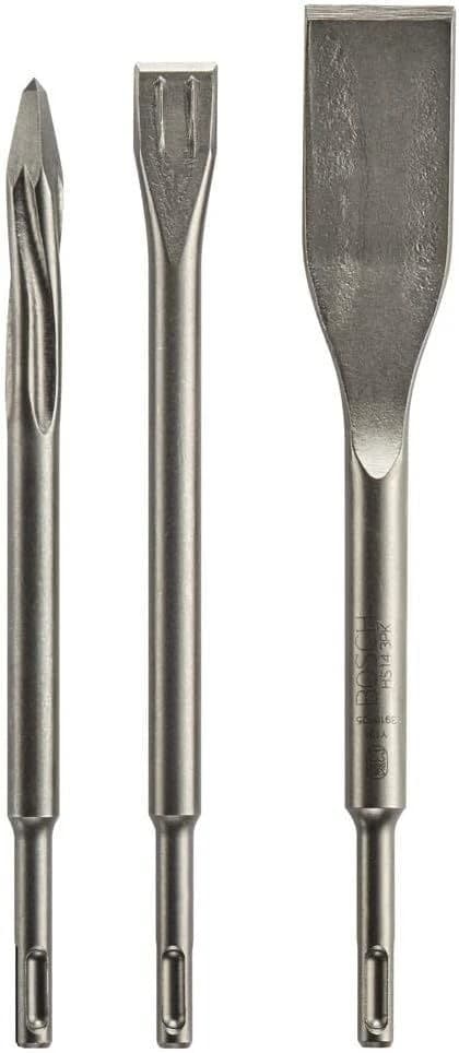 Bosch 3pc SDS Plus Self-Sharpening Chisel Set product image