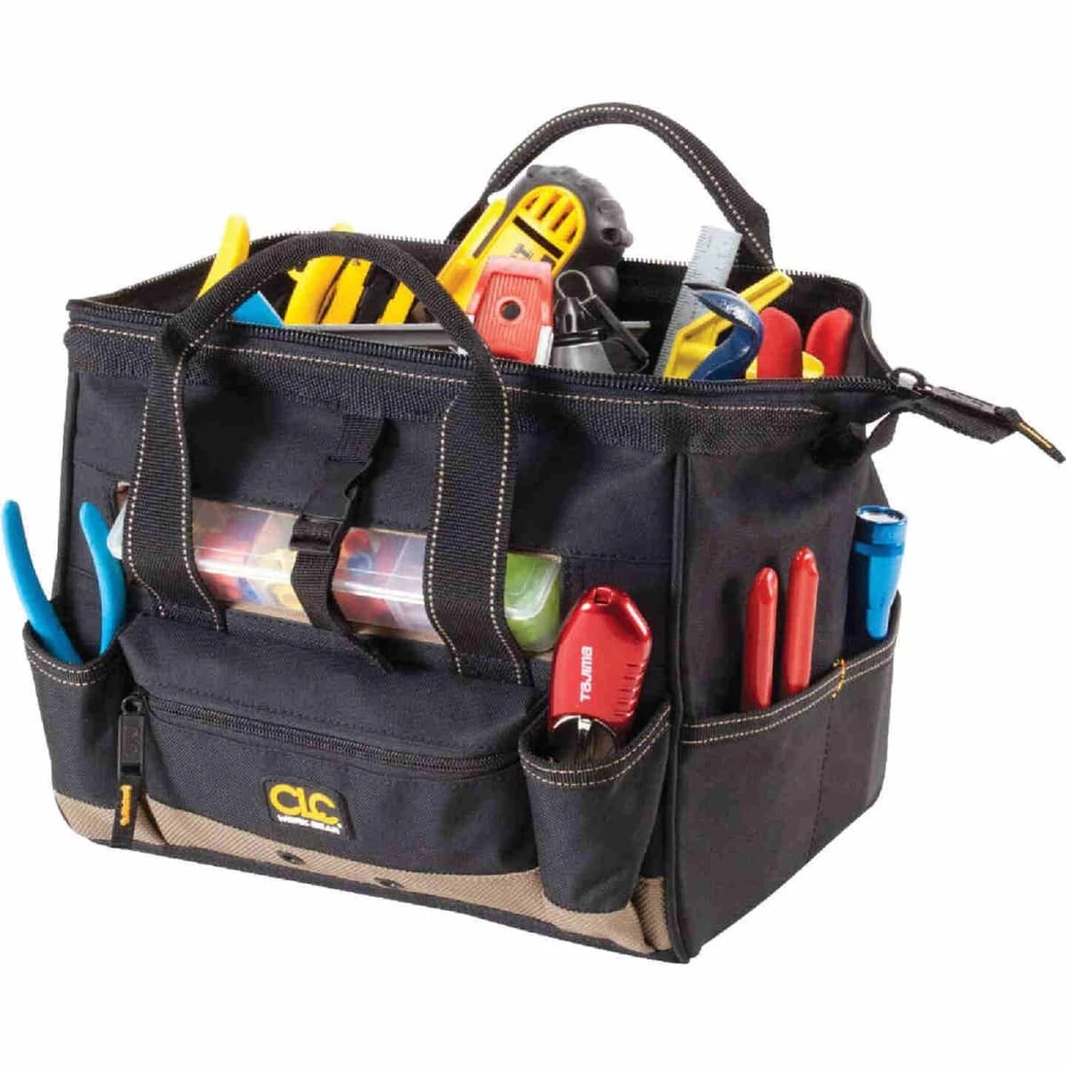 CLC 16 Pocket, 12" Tool Bag w/ Top Side Tray product image