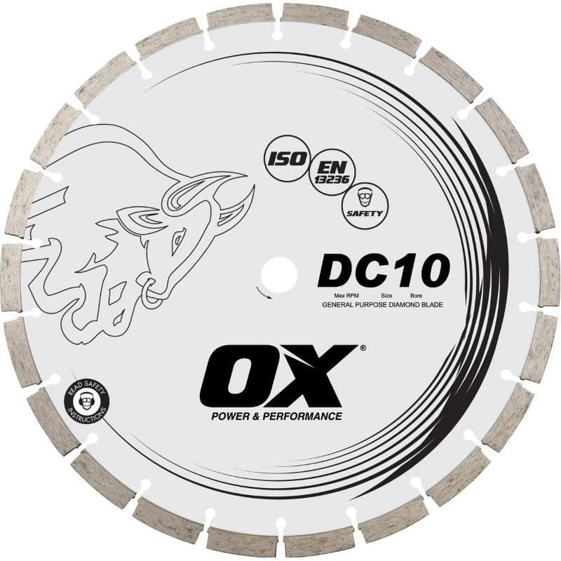 Ox Std General Purpose Diamond Blade 4.5" Segmented product image