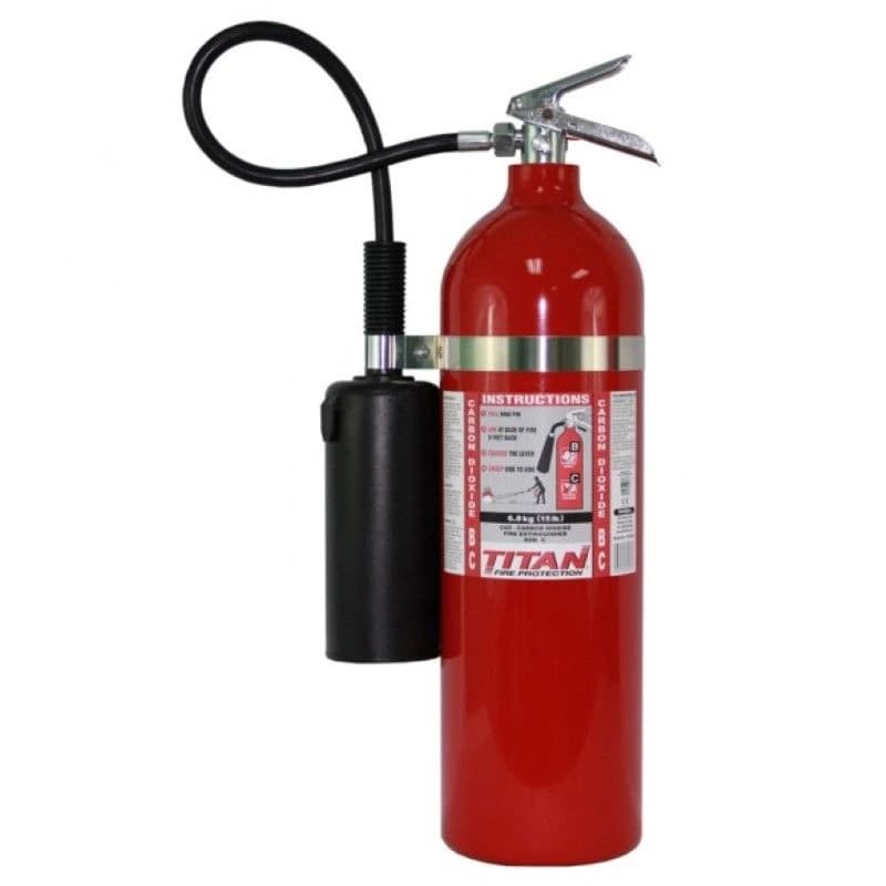 Fire Extinguisher - Carbon Dioxide 10lb Titan product image