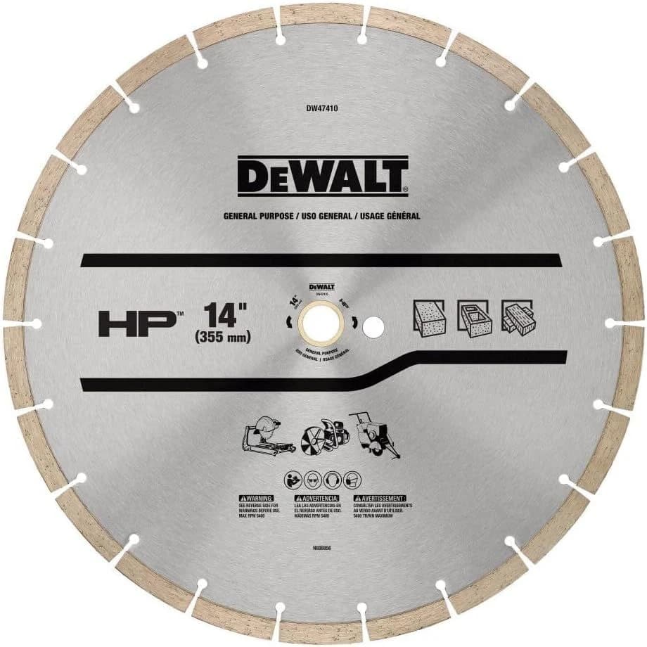Dewalt 14" Segmented General Purpose Diamond Blade product image