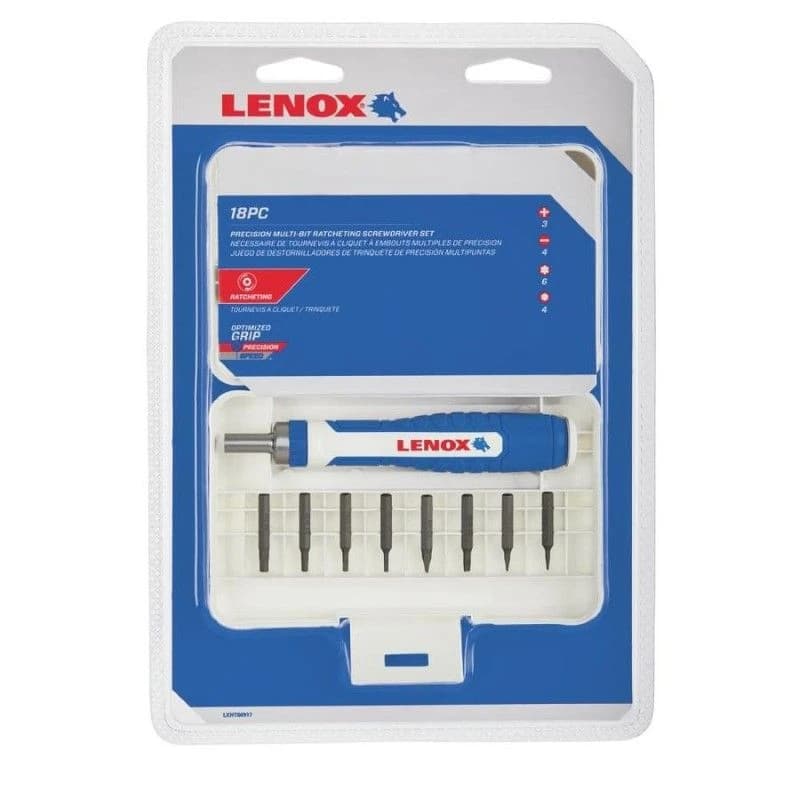 Lenox 18pc Precision Multibit Ratcheting Screwdriver Set product image