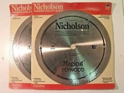 Nicholson Fine Cut Saw Blade - 10" (100 Teeth) product image