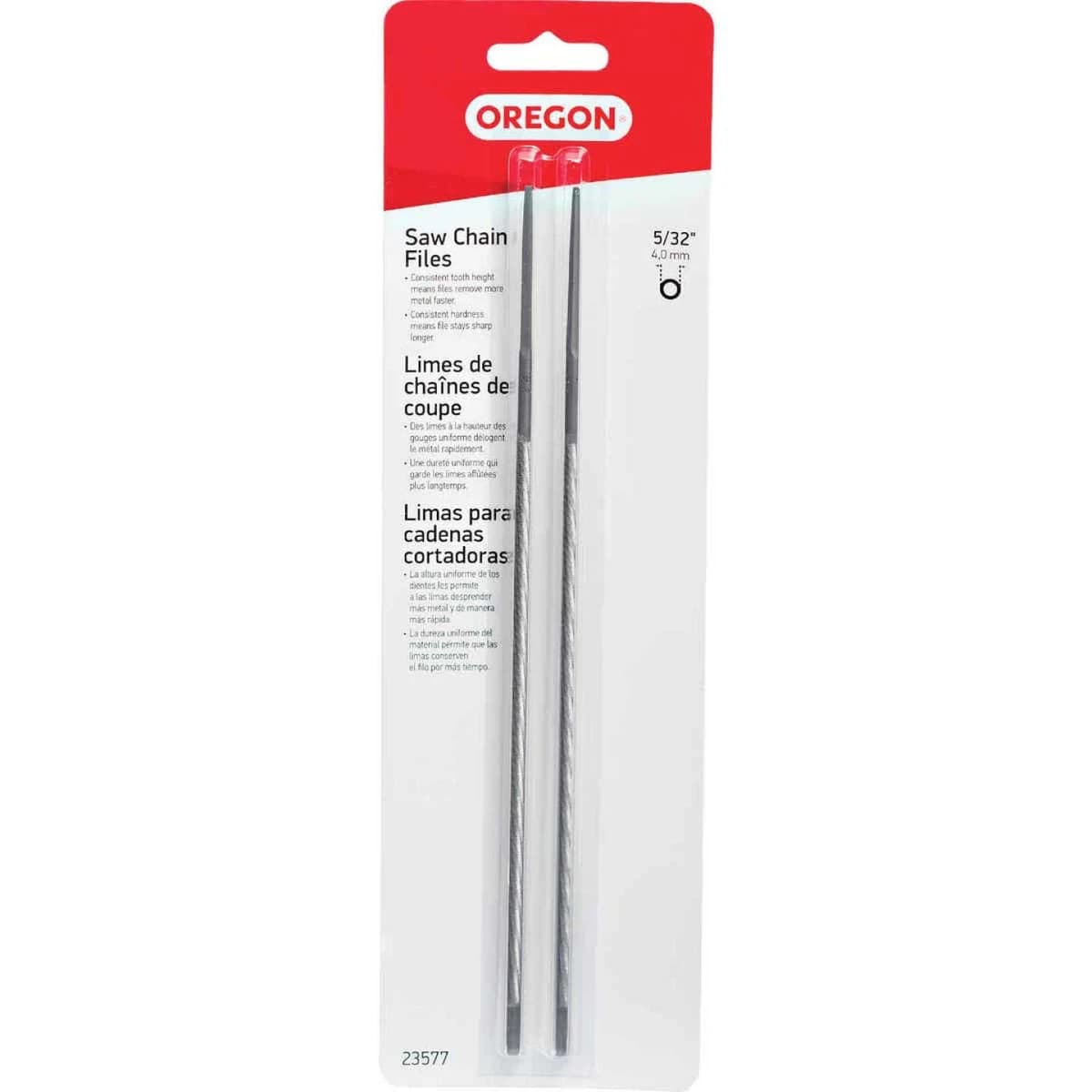 Oregon 5/32 In. Saw Chain File 2pk 4.0 product image