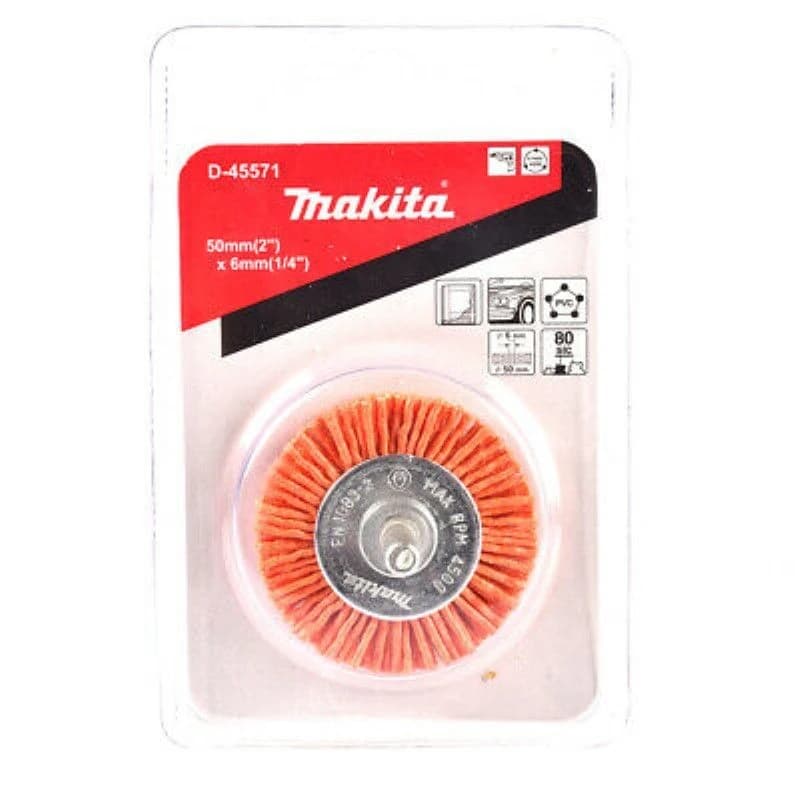 Makita Nylon Wheel Brush (for drill) 50MM (2") Coarse product image