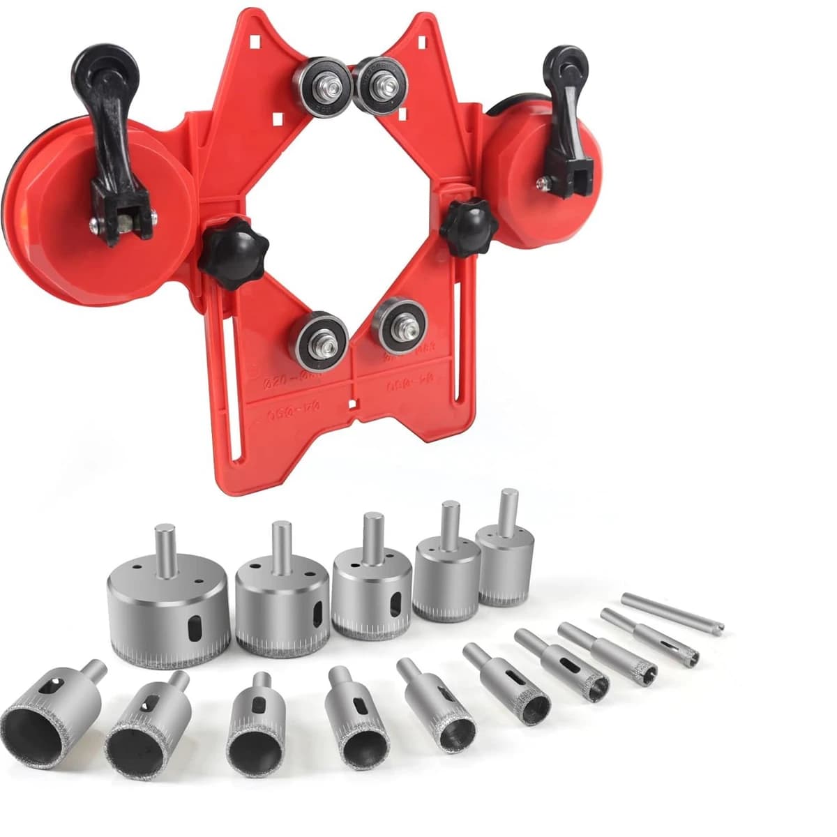 SANJIAN 15pc Diamond Hole Saw Set for Ceramic, Glass, Tile, Porcelain, Marble product image