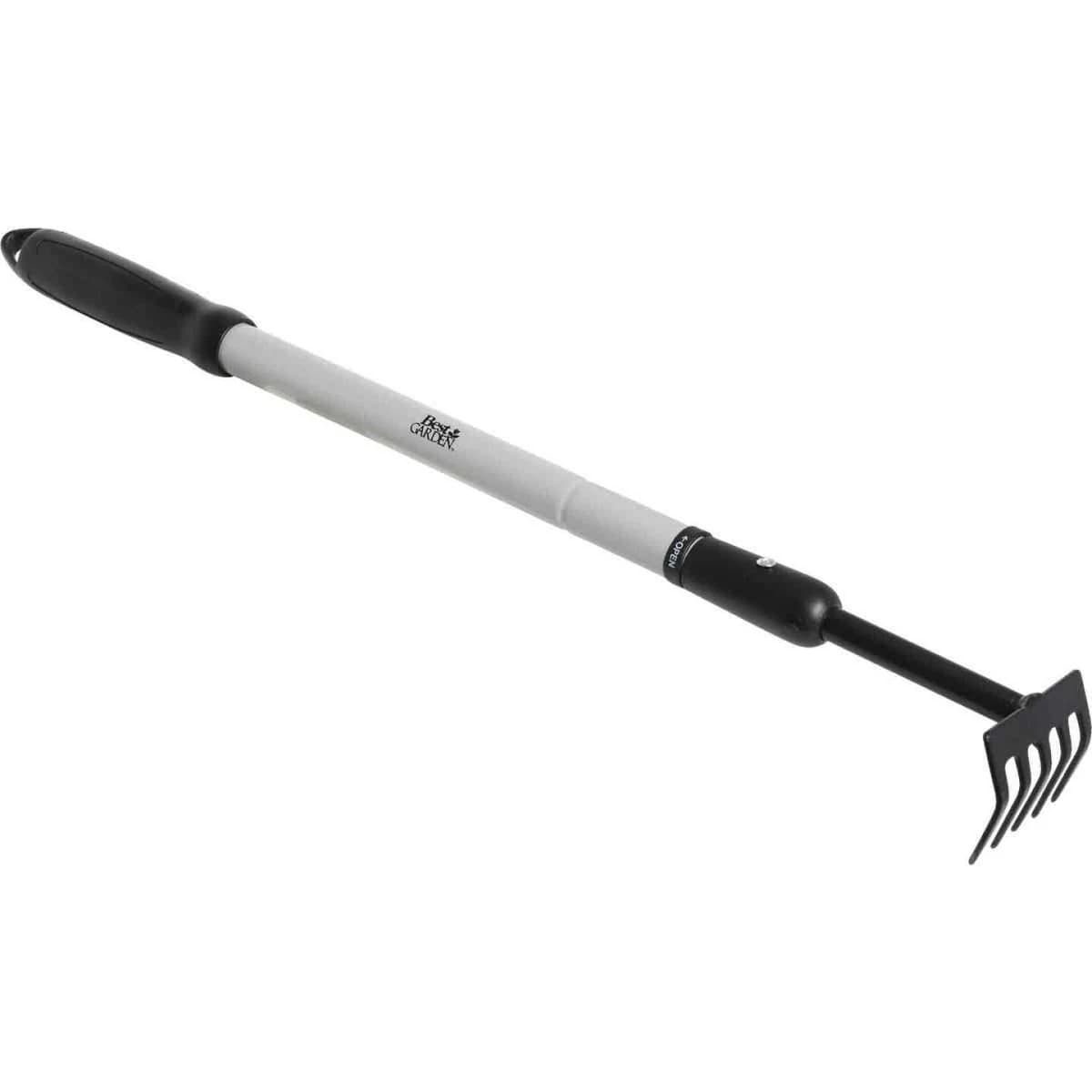 Best Garden 3.5" Ext Steel Landscape Rake product image