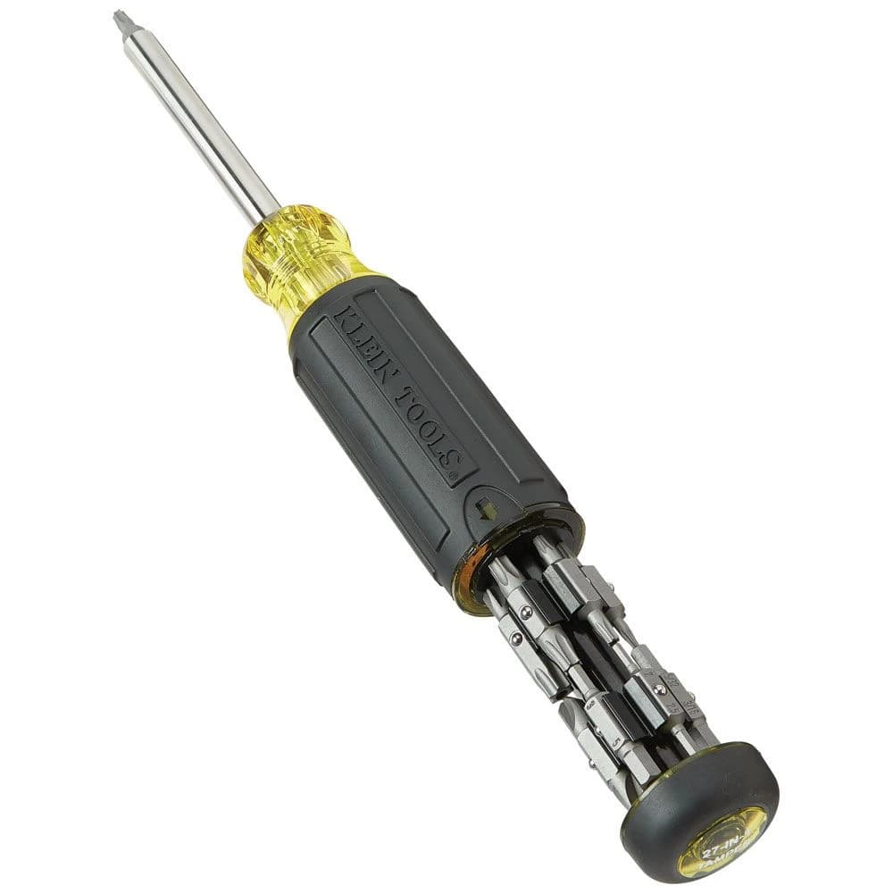 Klein Multi-bit Tamperproof Screwdriver 27in1 Torx, Hex, Torq and Spanner Bits product image