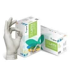 Bergamot Disposable Powder Free Latex Gloves - Small - (100pcs/bx) product image