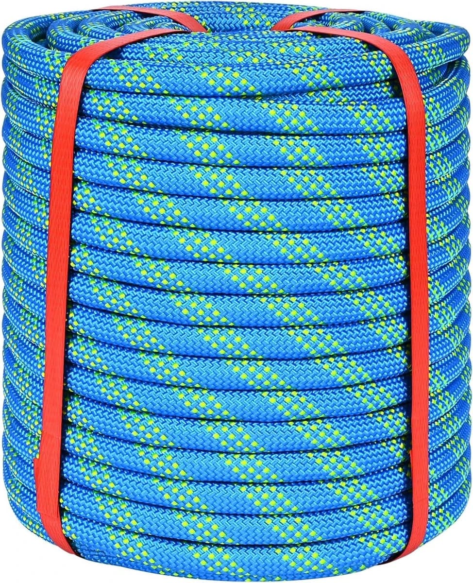 Lopevex 1/2" Static Climbing Rope - 200' / 9000lbs / 48 Strand Polyester - Blue product image