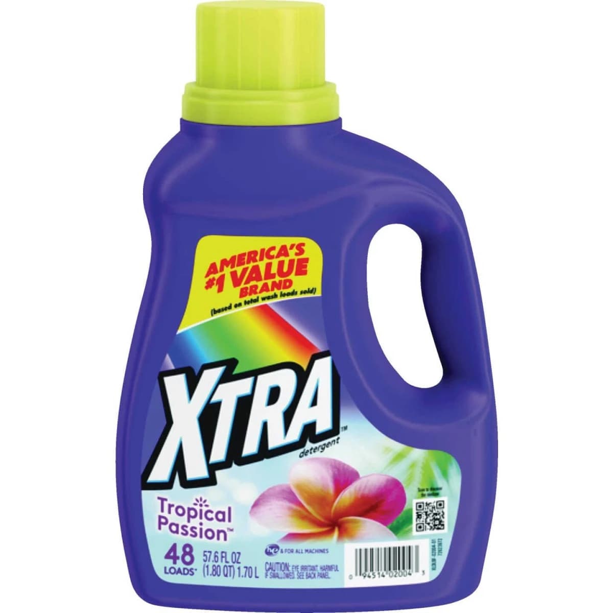 XTRA 57.6 Oz. Tropical Passion Liquid Laundry Detergent product image