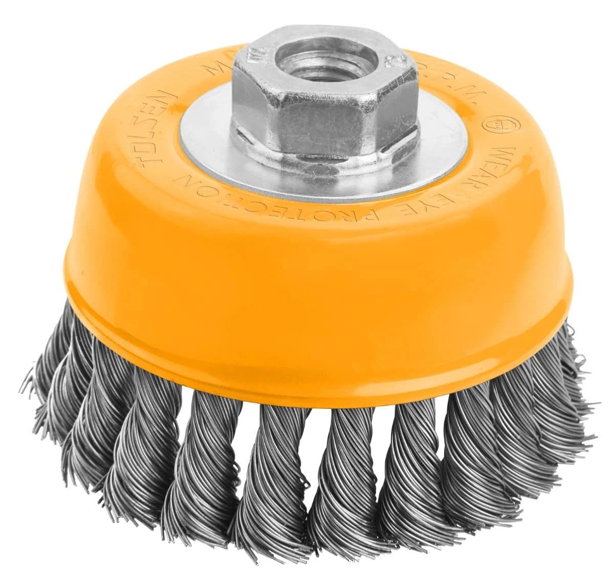 Tolsen 3" x 5/8" Knotted Wire Cup Brush product image