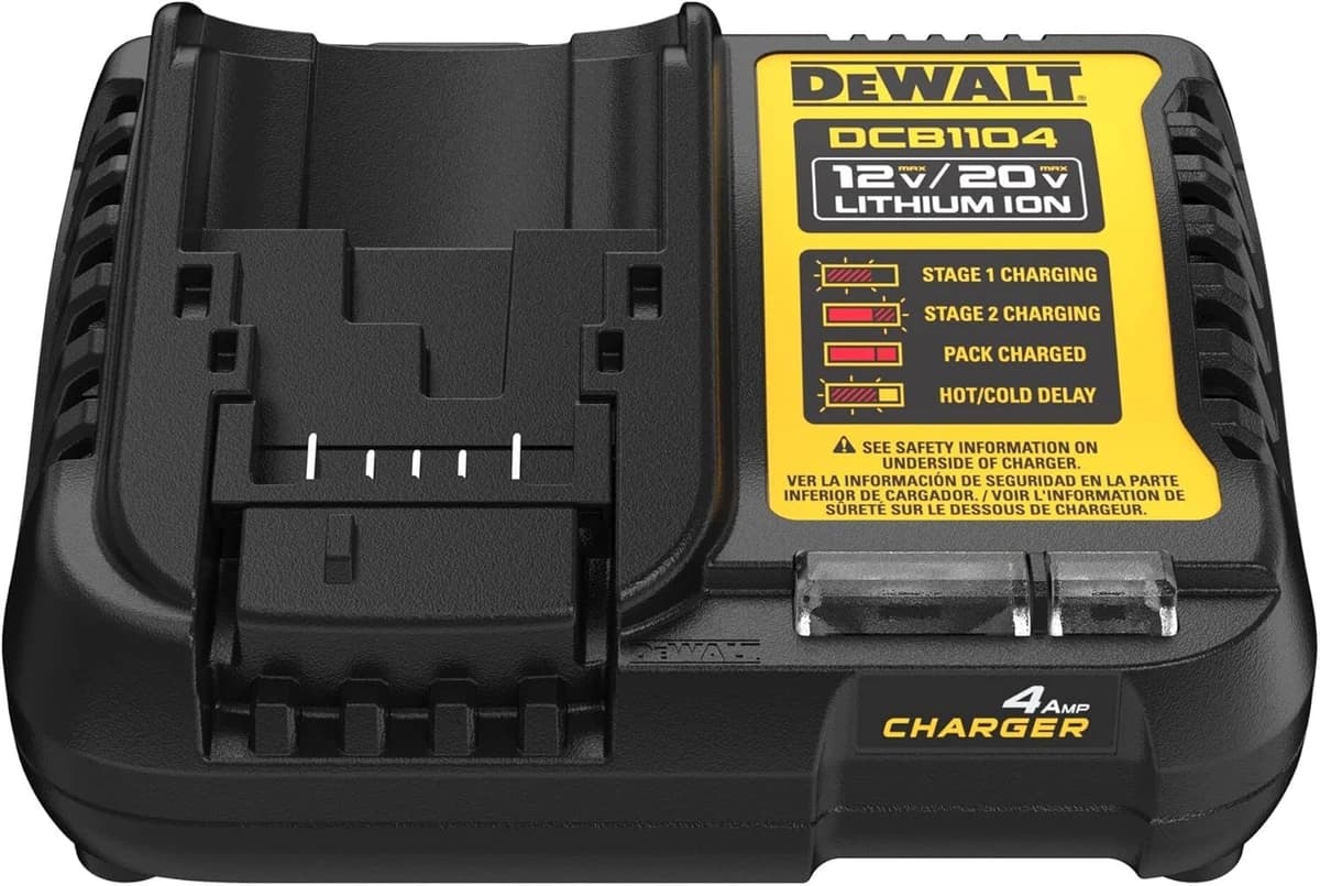 Dewalt 12V MAX/20V MAX Lithium Ion Battery Charger, 4 Amp product image