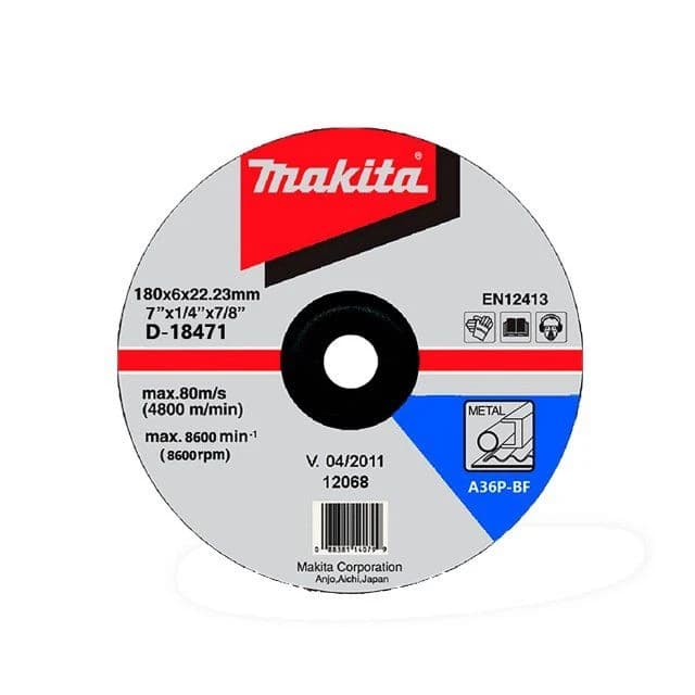 Makita Grinding Wheel 7" x 6 x A24R22 product image