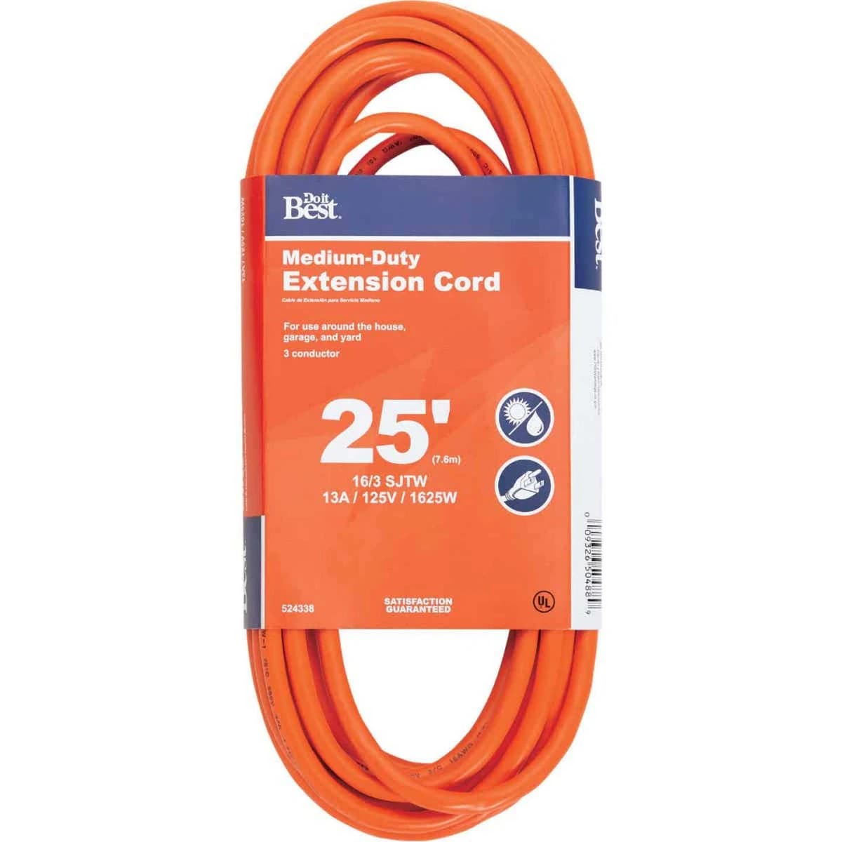 Do it Best 25' 16/3 Outdoor Extension Cord product image