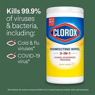 Clorox Disinfecting Cleaning Wipes Tub (35-Count) product image