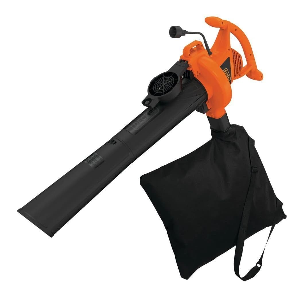 Black & Decker 3-in-1 Electric Leaf Blower, Leaf Vacuum, Mulcher, 12-Amp product image