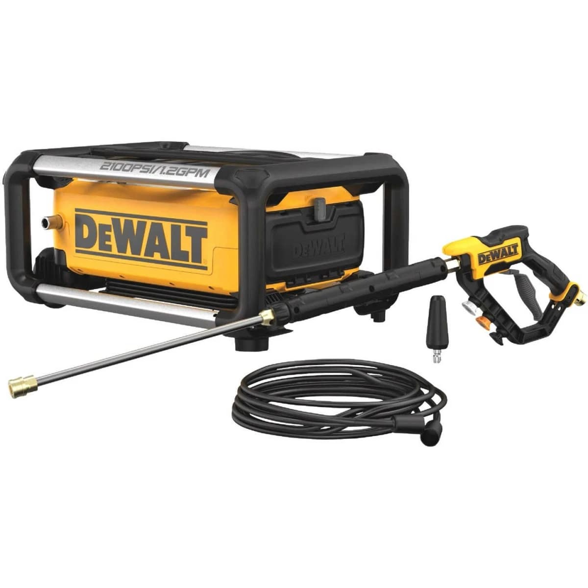 Dewalt 2100 PSI 1.2 GPM Cold Water Compact Electric Jobsite Pressure Washer product image