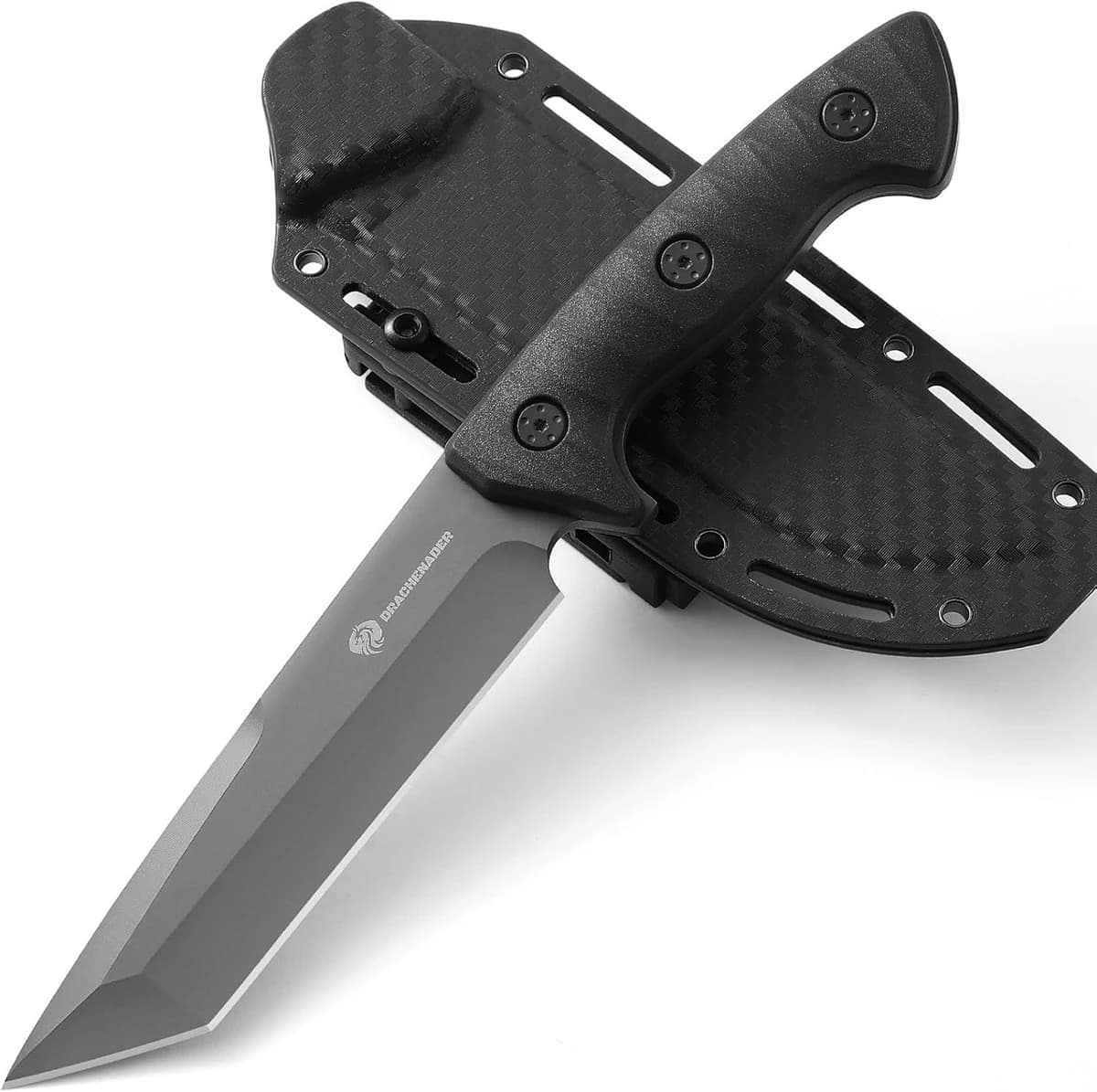 DRACHENADER Fixed Blade Knife Tanto with Sheath product image