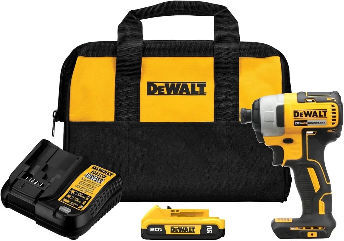 Dewalt 20V Max Brushless Impact Driver Kit product image