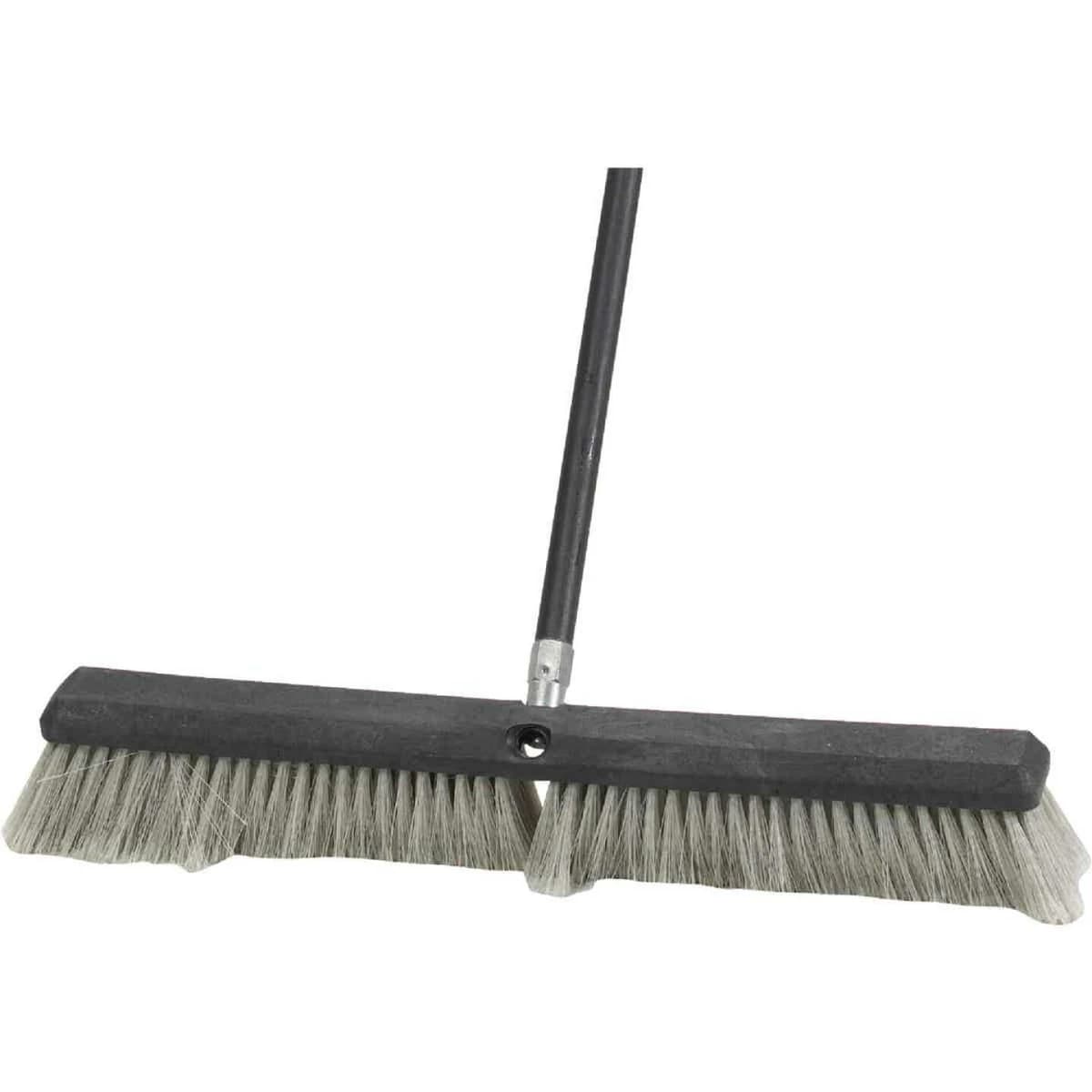 Broom - DIB Floor Swp 24" Grey Flagged Poly 3" Trim product image