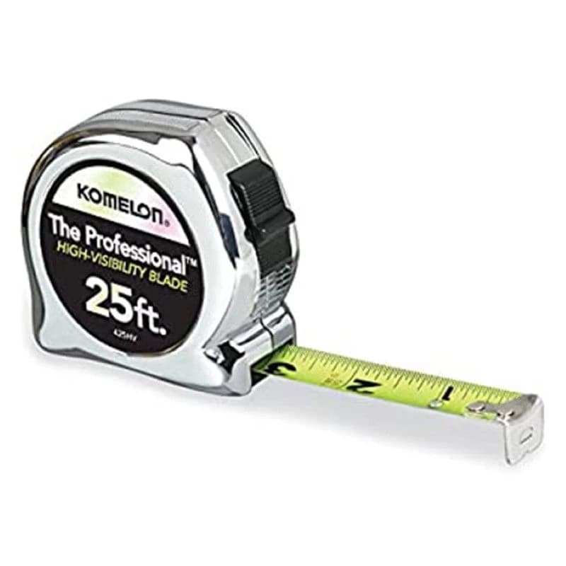 Komelon 25 x 1 Stainless Steel Gripper Measuring Tape product image