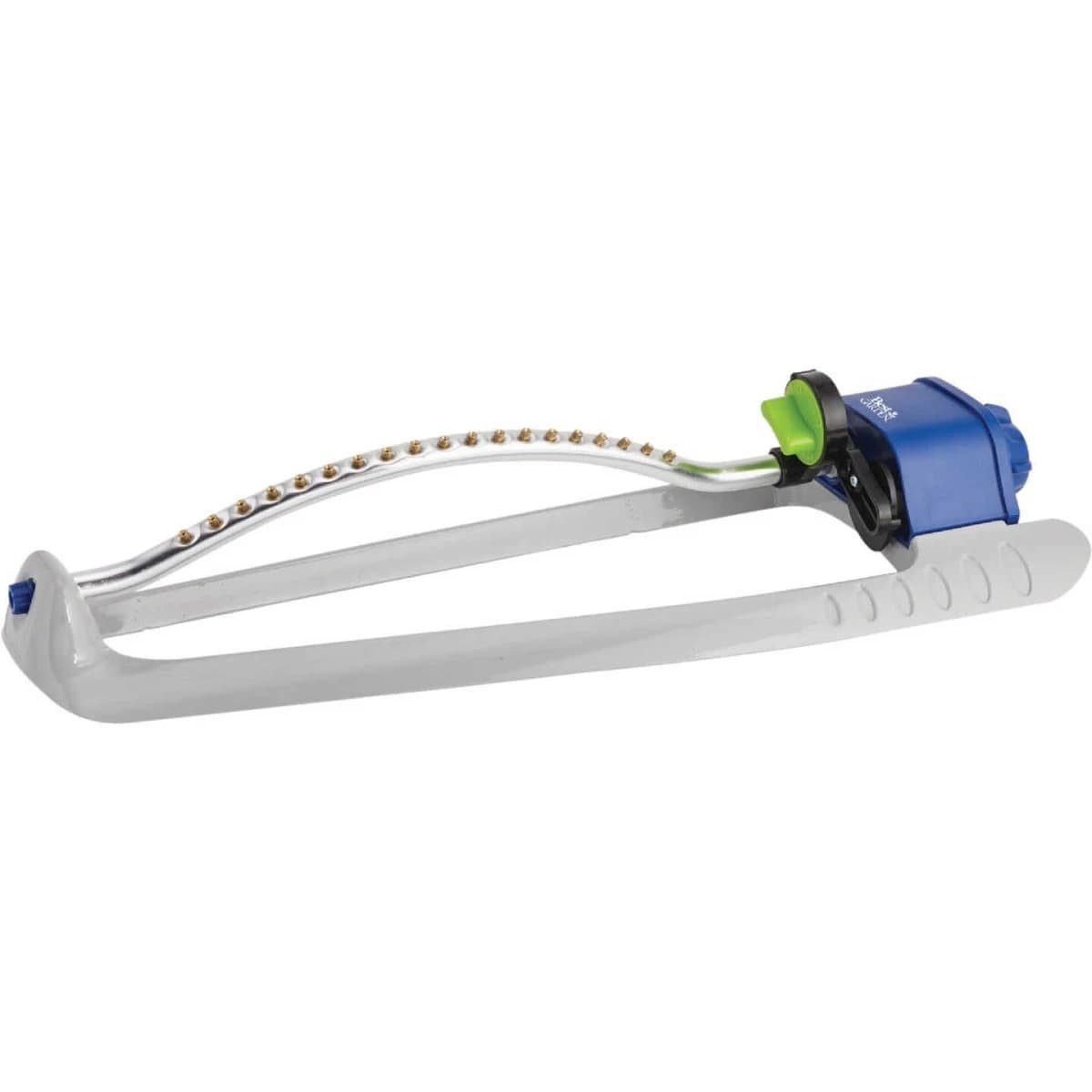 Best Garden Metal 3400 Sq. Ft. Blue & Gray Oscillating Sprinkler product image