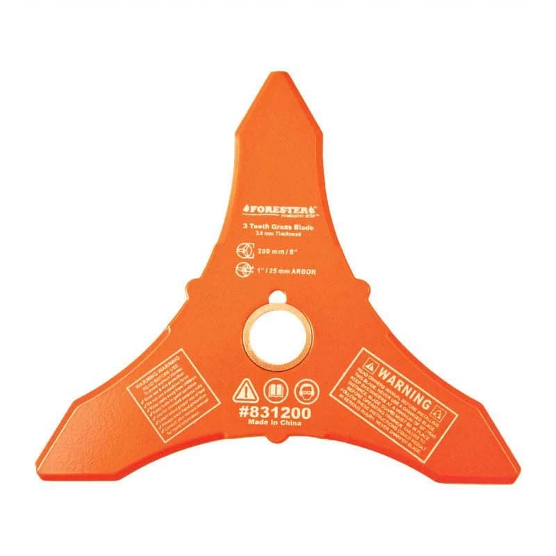 Forester 3 Tooth Brush Cutter Blade 8" X 1" (20mm arbor) product image