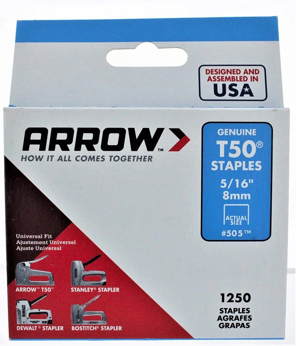 Arrow Staples T50 5/16" (1250pcs) product image