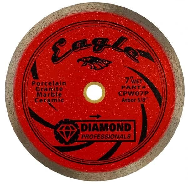 Eagle Continuous-Rim Diamond Cutting Blade, 7 in product image