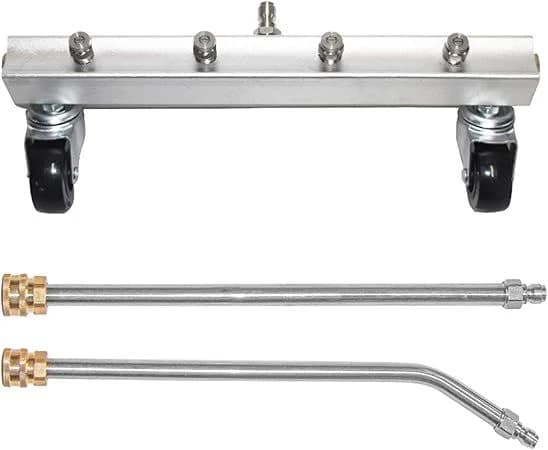 Hourleey Pressure Washer Undercarriage Cleaner 13" & 45° Extension Wand 4000PSI product image