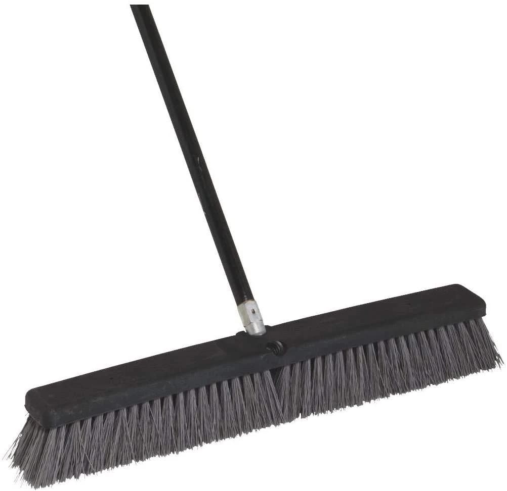 DQB 24" H/D Gray Poly Sweeper w/Handle product image